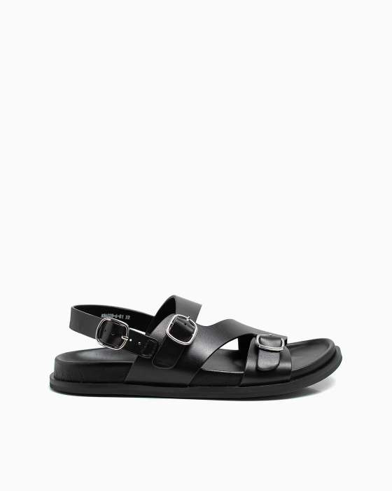 Сандалии ROU с овальной пряжкой
