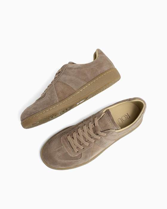 Кеды ROU мэйсон коричневые