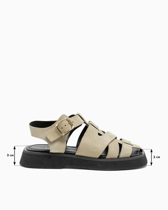 Сандалии ROU на пробковой подошве