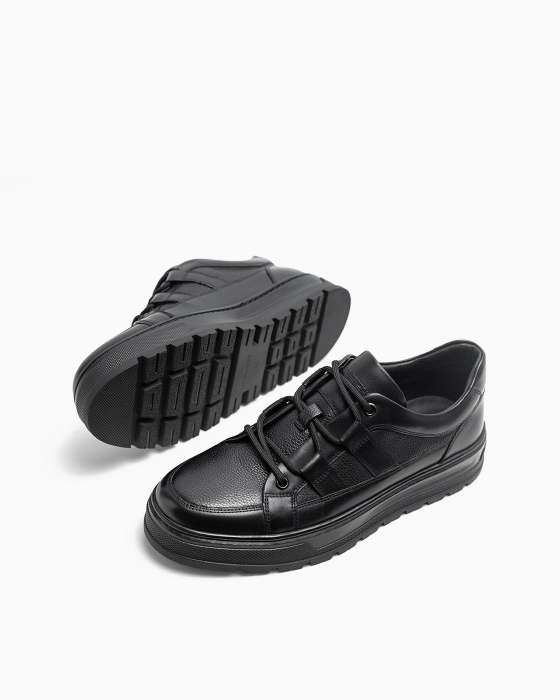 Кеды Anemone прошитые черные