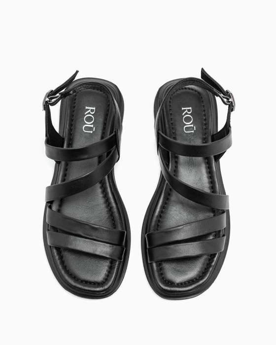 Сандалии ROU с двумя перемычками