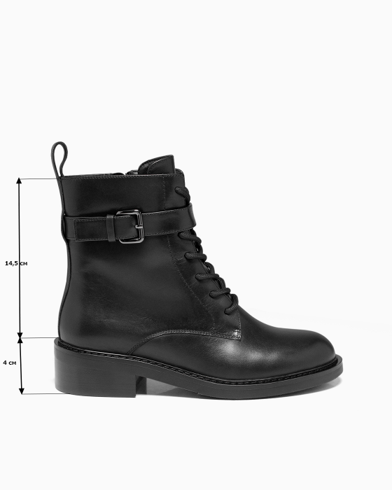 Ботинки ROU классика с пряжкой