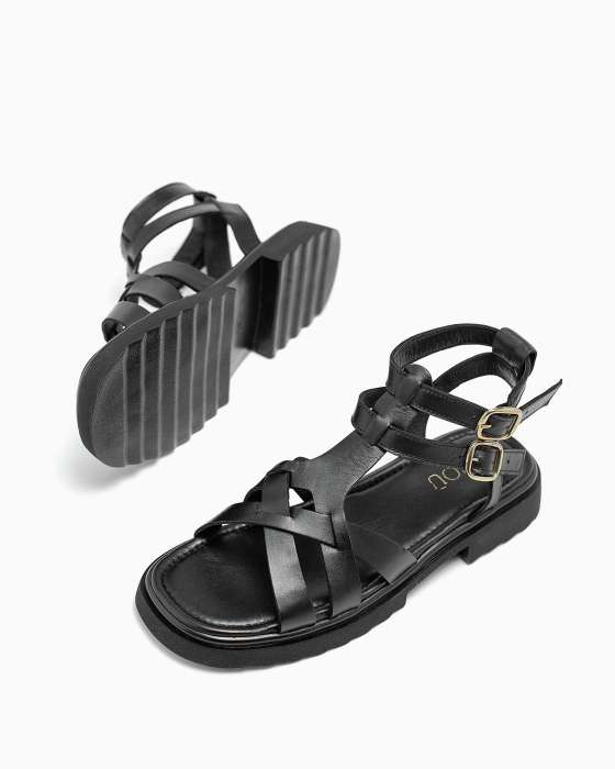 Сандалии ROU с двумя ремешками