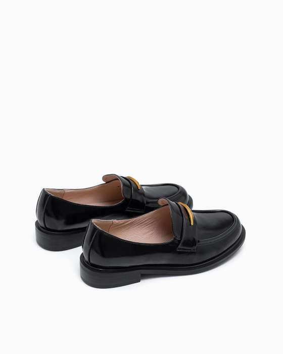 Лоферы ROU с бронза