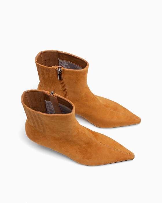 Ботильоны ROU китен рыжие