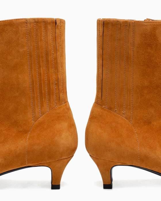 Ботильоны ROU китен рыжие