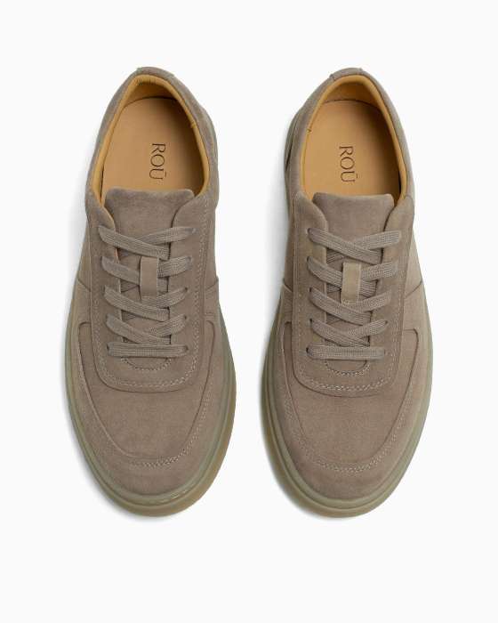 Кеды ROU  простые бежевые