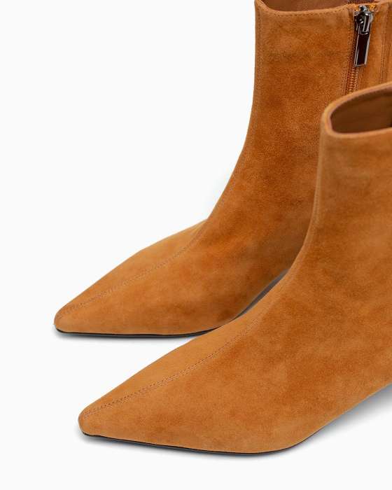 Ботильоны ROU китен рыжие