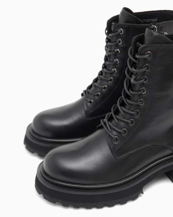 Ботинки ROU c зубчатым рантом утепленные