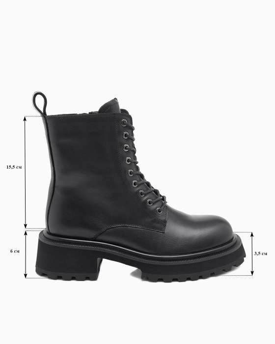 Ботинки ROU c зубчатым рантом утепленные