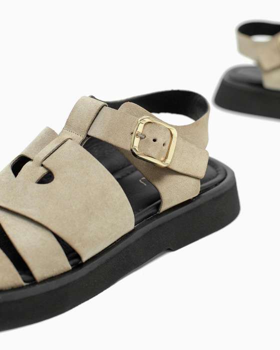 Сандалии ROU на пробковой подошве