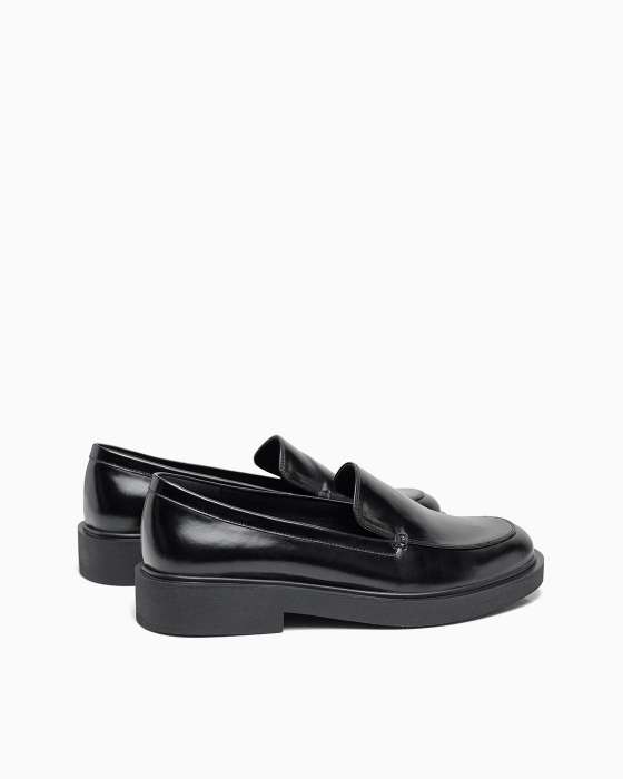 Лоферы ROU полуглянцевые