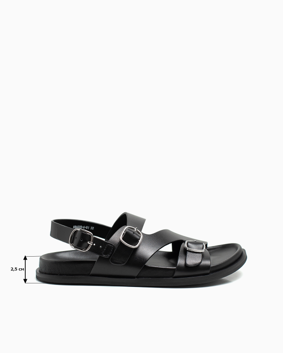 Сандалии ROU с овальной пряжкой