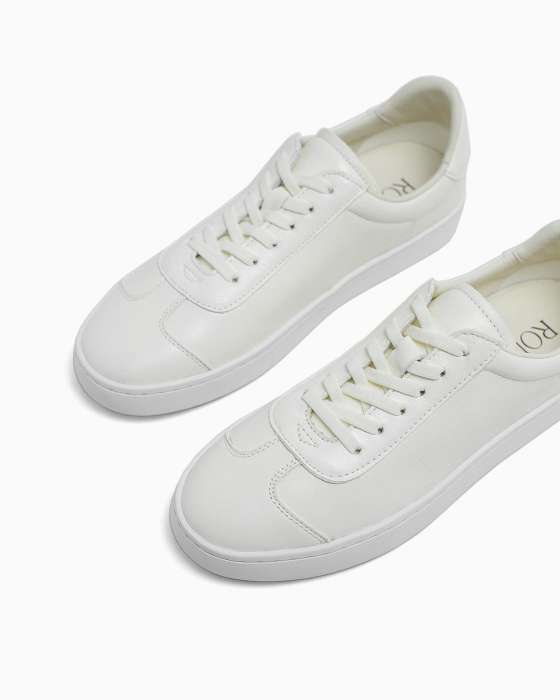 Кеды ROU простые белые