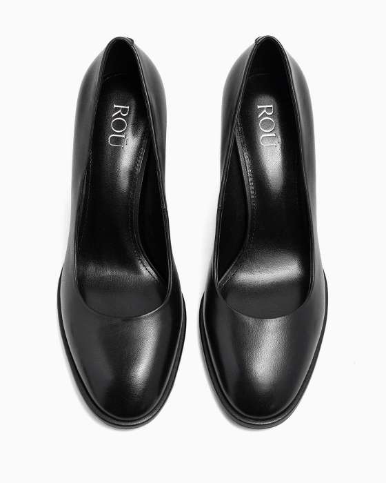 Туфли ROU тренд черные