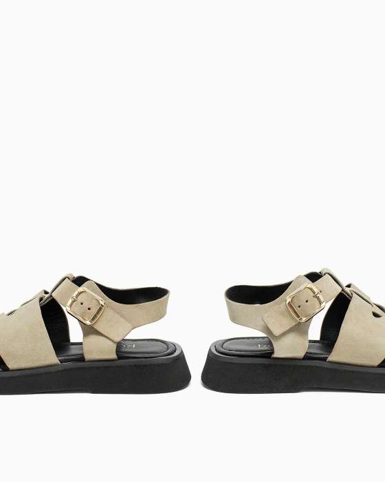 Сандалии ROU на пробковой подошве