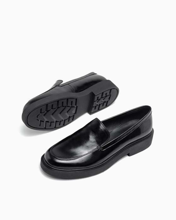 Лоферы ROU полуглянцевые