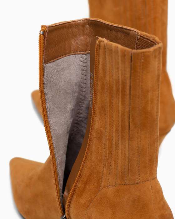 Ботильоны ROU китен рыжие