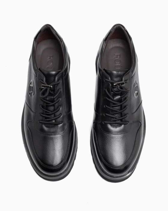 Туфли ROU полукруг B черные