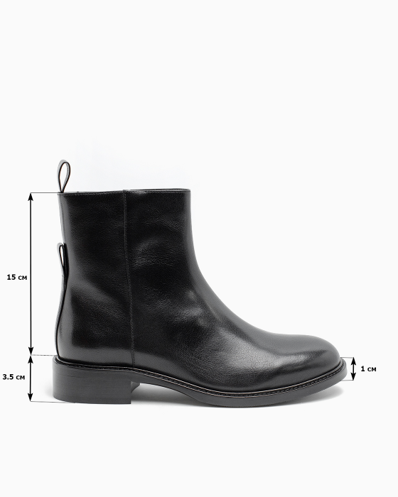 Ботинки ROU с двумя хлястиками классические