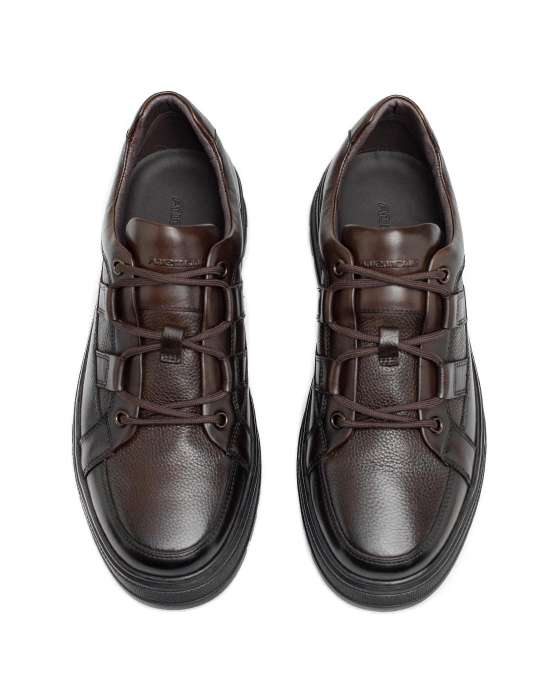 Кеды Anemone прошитые коричневые