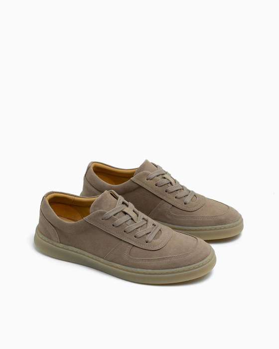 Кеды ROU  простые бежевые