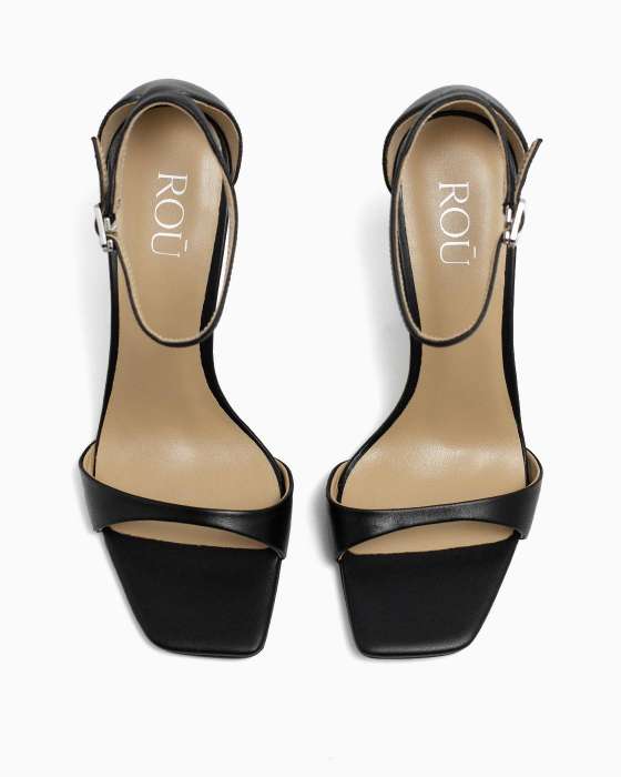 Босоножки ROU на плоской подошве