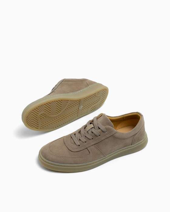 Кеды ROU  простые бежевые