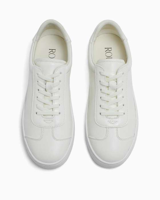 Кеды ROU простые белые