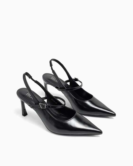 Босоножки ROU косой каблук