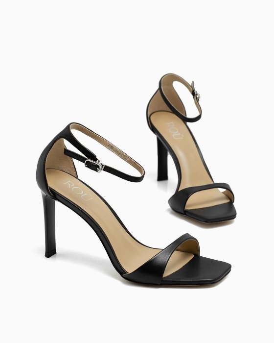 Босоножки ROU на плоской подошве