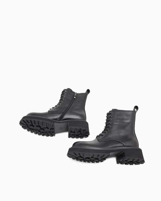 Ботинки ROU c зубчатым рантом утепленные