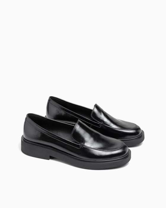 Лоферы ROU полуглянцевые